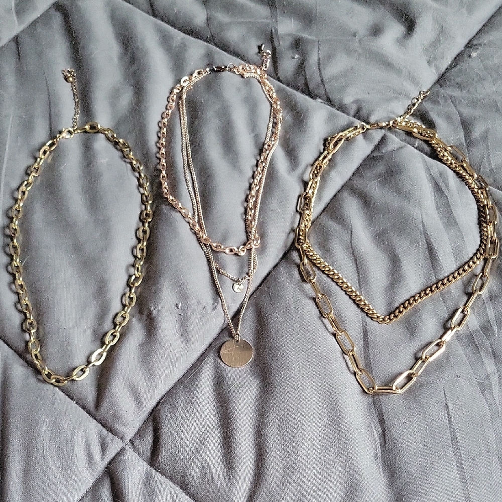 Modern Gold Chain Necklaces